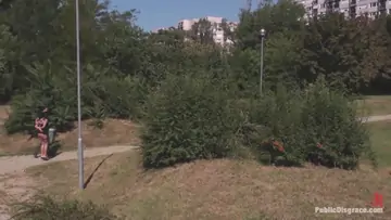 Ass fucking and cock sucking in public