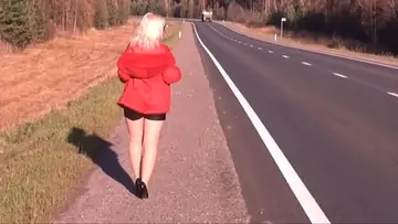 Redroserus my big ass in leather shorts