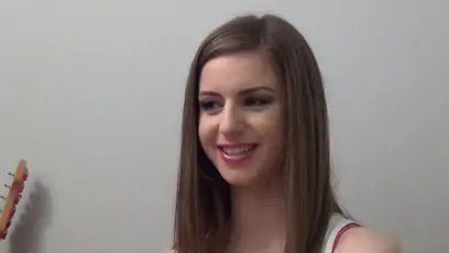 Stella cox swallows cum load
