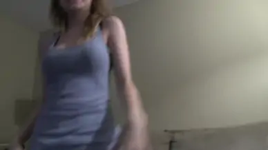 Cute american girl starte s dances and strips 004