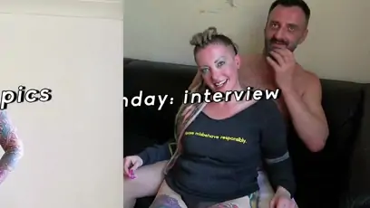 Fully tattooed subslut piggy mouth slammed by rough dom