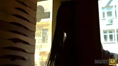 Daddy4k old owner of bar satisfies needs together with step son s hot gf