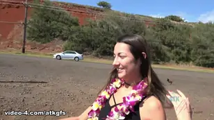 Lily adams in lily is back home in hawaii with you atkgirlfriends