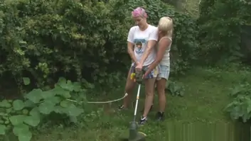 Dirty hairy lesbians fuck each other