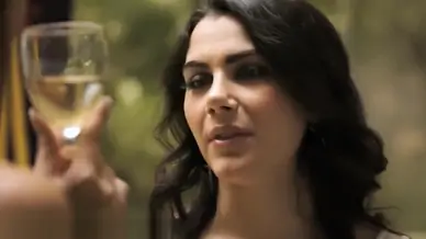 Hot couple has erotic threesome with young neighbor