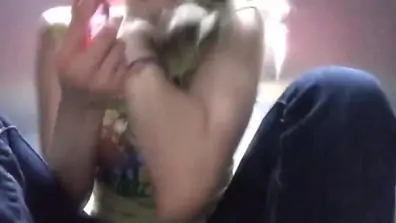 Squirting on the public place