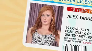 Sexy redhead just turned 18 and is ready to fuck