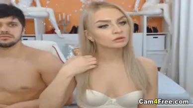 Blonde hottie gets her pusy pounded in several positions