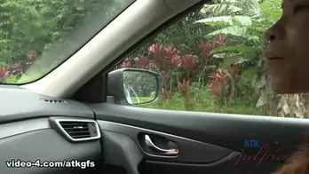 Jamie marleigh in you had a little fun in the car at least atkgirlfriends