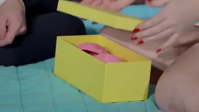 Alex s friend shot the first spurt inside her pussy