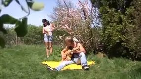 Horny pornstar in hottest brunette outdoor sex video