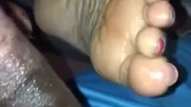 Native footjob