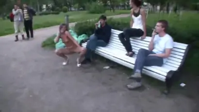 Nude in public 4
