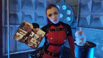 Octokuro as lady deadpool