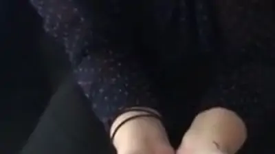 Cumming in her hand for her