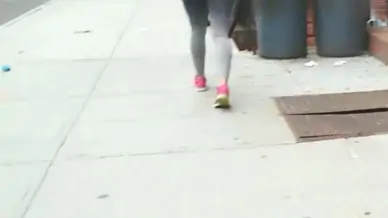White girl bedstuy walk