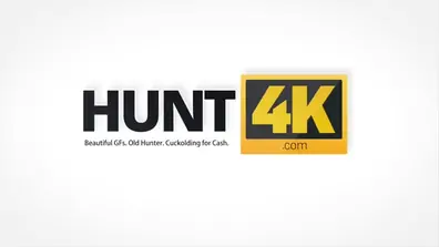 Hunt4k her tiny butt in blue jeans for little money