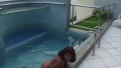 Crazy pornstar in exotic brunette outdoor porn scene