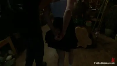 So innocent so getting ass fucked in public and jizzed on by strangers publicdisgrace