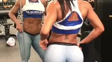 Sexy fitness chick
