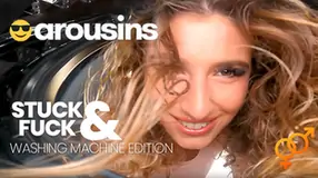 Fuck i m stuck again candice demellza stuck in the washing machine by arousins