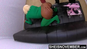Hd not obeying me will get you punishment fuck machine shaved pussy domination from crazy stepdad