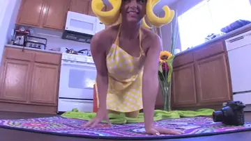 Photoshoot bts abigail mac