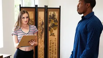Kyler quinn and isiah maxwell in i can t lose this job scene 01 fantasymassage