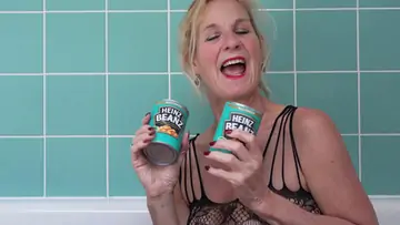 Beanz in the bath