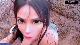 Garota em publico adora chupar engole tudo with hentai anime abella danger and anime hentai
