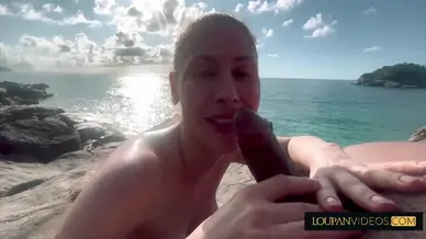 I fucked a tourists asshole on the beach