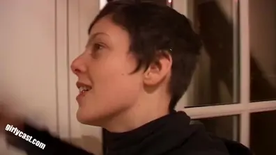 Steffie b the first time in front of the camera