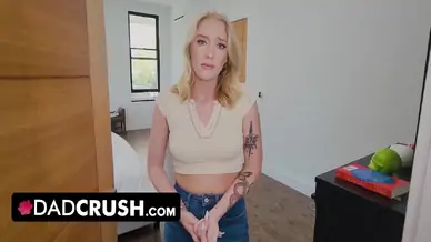 Curious stepdaughter marilyn johnson gets a butt plug stuck into her asshole