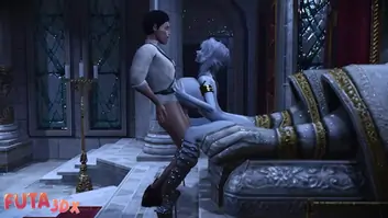 Queen gets dicked good car toon