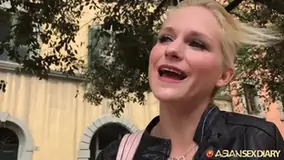 Rossella visconti cums 3 times before facial asian sex diary