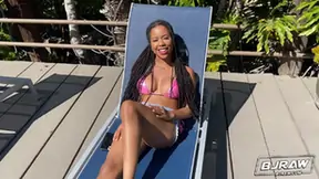 Covering kira in cum bjraw