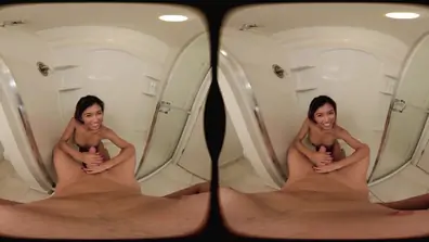 Spying on her in the shower scene 01