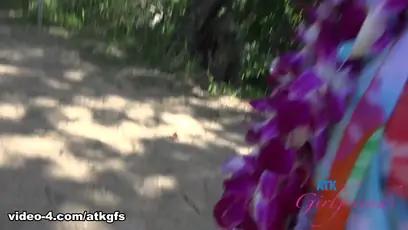 Riley star in virtual vacation movie atkgirlfriends