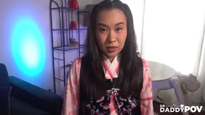 Kimmy kimm is a cute cum loving intern
