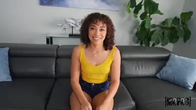 Amoral ebony babe amazing sex clip