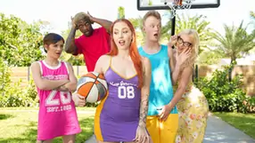 Dunkin on the neighborhood milf and lesbian s 1st cock with rosalyn sphinx arietta adams jimmy