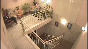 Lusty couple throatfuck