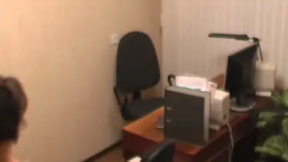 Secretary on camera