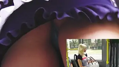 Most good upskirt clip of the youthful lengthy legs