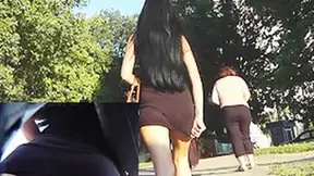 The hawt little dark costume upskirt