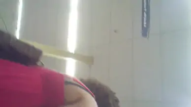 Upskirt at work