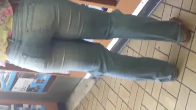 Candid gas station