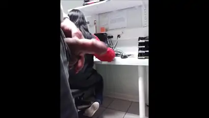 My big dick fash coworker sees through hairrr