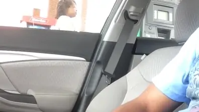 Dick flash at gas station