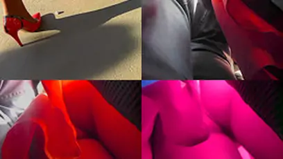 G string upskirt footage of a babe wearing mini skirt